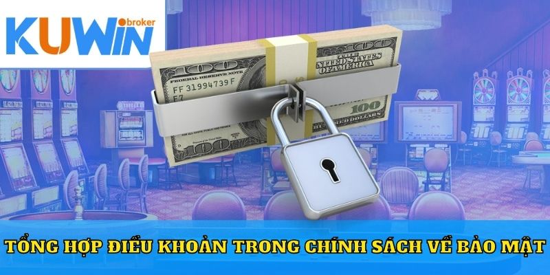 Tổng hợp điều khoản trong chính sách về bảo mật